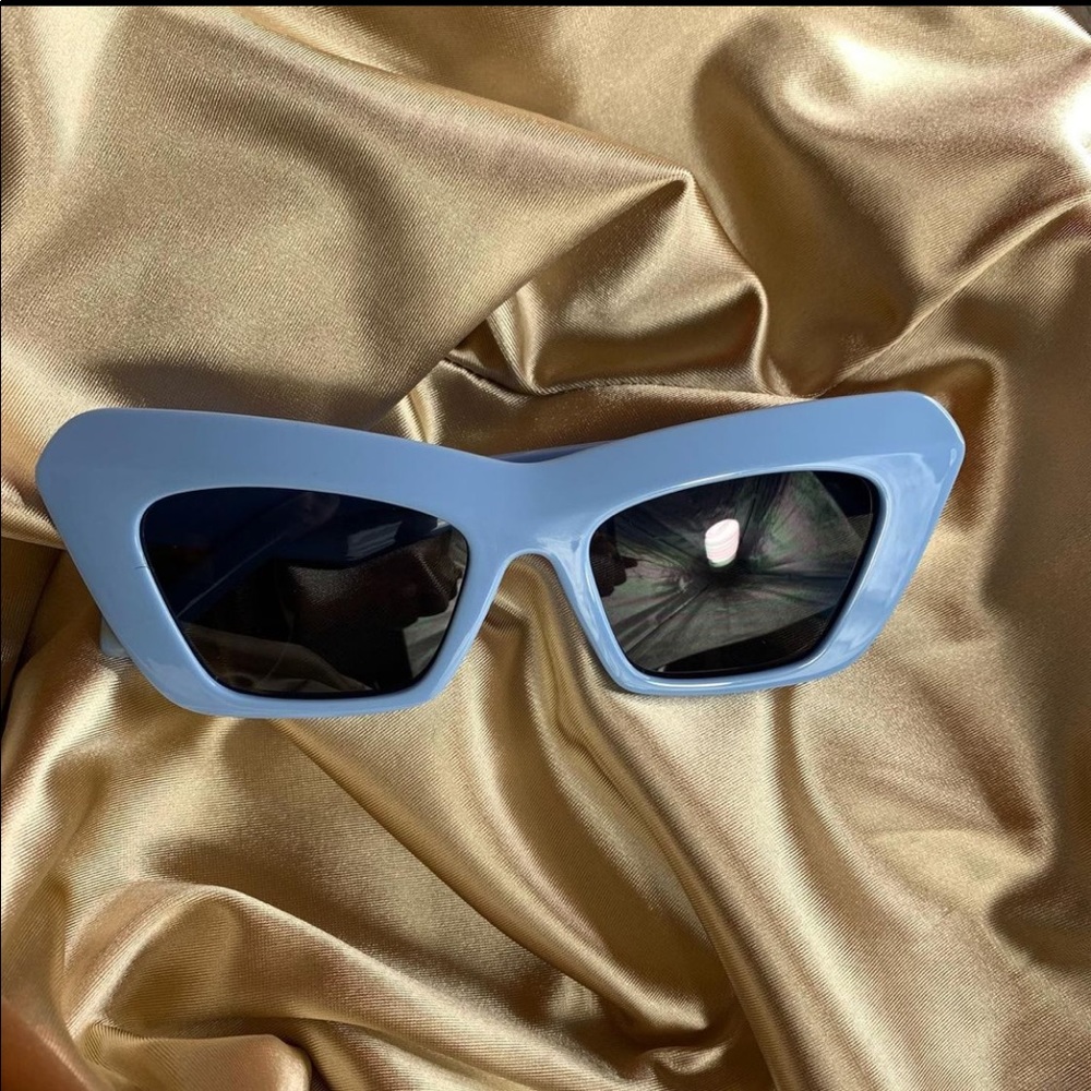 Baby blue shades